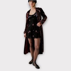 NWT Free People x Anna Sui Malorie Mini Dress